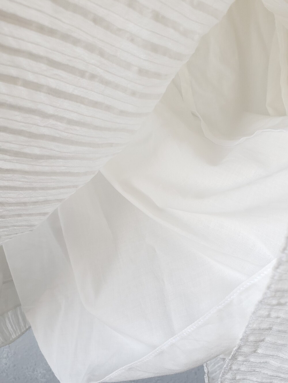 ERDEM White Pleated Maxi Skirt - Picture 12 of 13